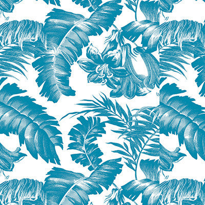 Plantation Azul by Gaston Y Daniela Wallcovering