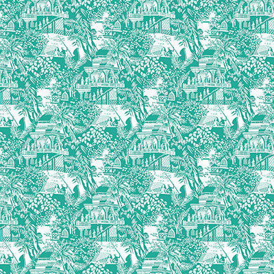 Olimpo Esmeralda by Gaston Y Daniela Wallcovering