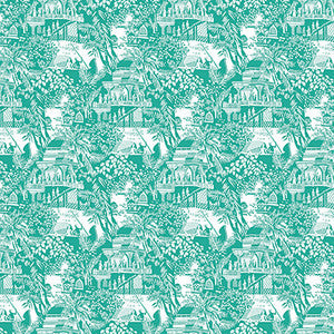 Olimpo Esmeralda by Gaston Y Daniela Wallcovering