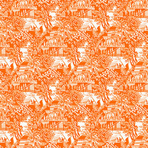 Olimpo Naranja by Gaston Y Daniela Wallcovering