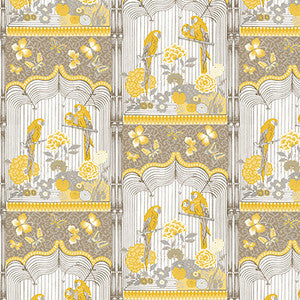 Aviary Ocre by Gaston Y Daniela Wallcovering
