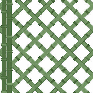 Trellis Blanco/Verde by Gaston Y Daniela Wallcovering