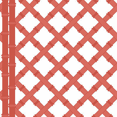 Trellis Blanco/Pomelo by Gaston Y Daniela Wallcovering