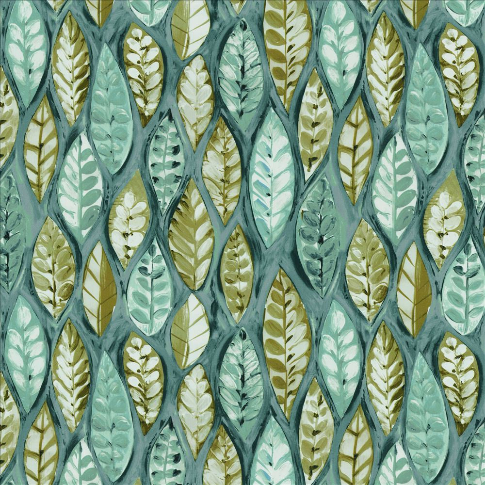 Generosity Teal by Kasmir Fabric 1472 100% Cotton
 INDIA </p><p>Repeat: Horizontal: 27 4/8 inches and Vertical: 27 inches 54 - Fabric Carolina -