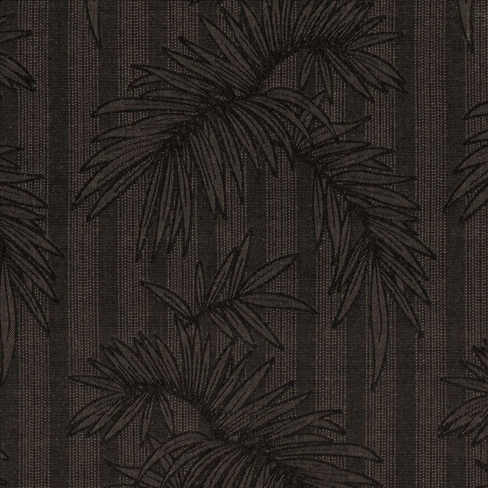 Gentle Palm Io Graphite by Kasmir Fabric 1413 100% Acrylic USA 12,000 Wyzenbeek Double Rubs Horizontal: 14 4/8 inches and Vertical: 26 2/8 inches 54 - Fabric Carolina -