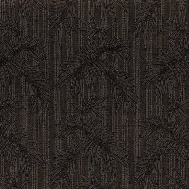 Gentle Palm Io Graphite by Kasmir Fabric 1413 100% Acrylic USA 12,000 Wyzenbeek Double Rubs H: 14 4/8 inches, V:26 2/8 inches 54 - Fabric Carolina - Kasmir