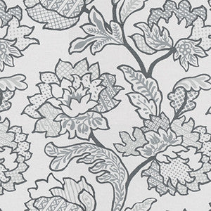 Geo Floral Platinum by Kravet Basics Fabric