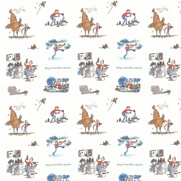 George Marvelous Blue by Kasmir Fabric 1445 100% Cotton
 TURKEY </p><p>Repeat: Horizontal: 18 1/8 inches and Vertical: 25 2/8 inches 55 - Fabric Carolina -