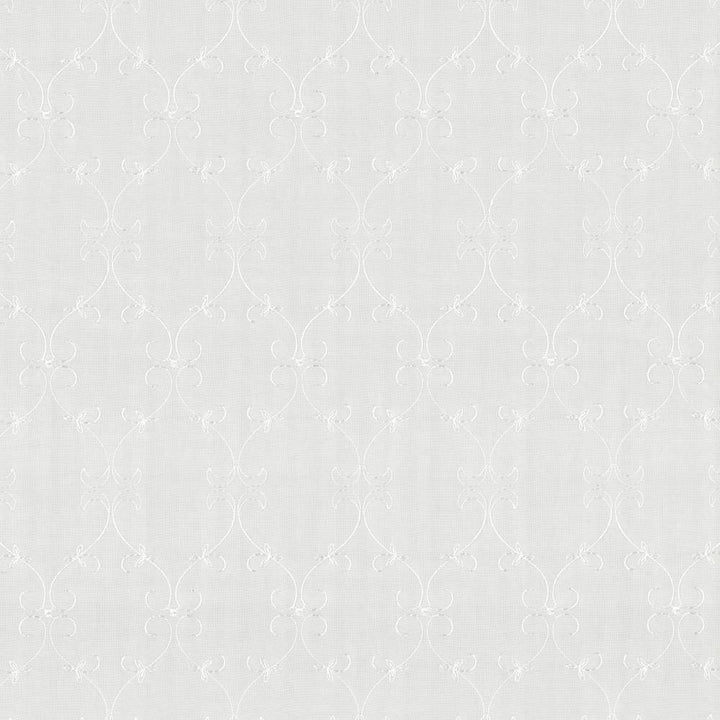Gidget Scroll Vanilla by Kasmir Fabric 5012 100% Polyester TURKEY Not Tested H: 3 2/8 inches, V:6 2/8 inches 51 - 59 - Fabric Carolina - Kasmir