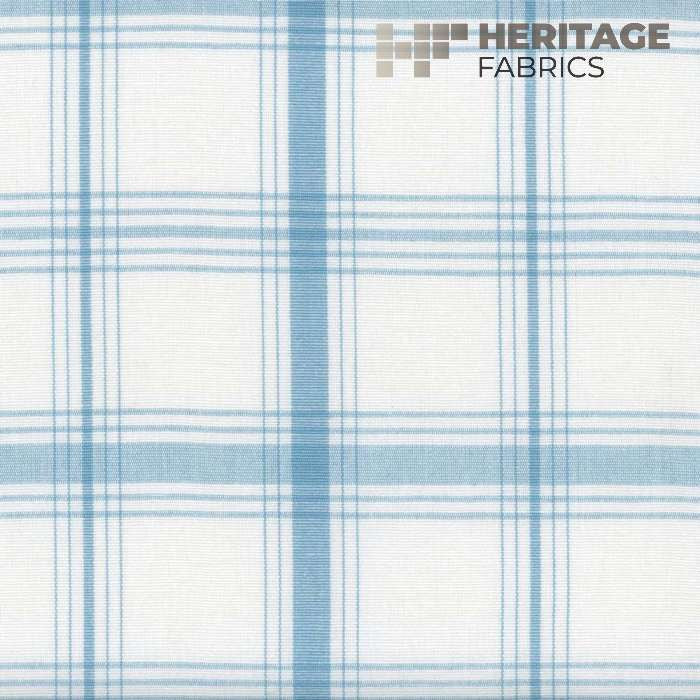 Gillette Cornflower by Heritage Fabric - 100% Cotton India 9,000 Horizontal: 5.5" and Vertical: 5.5" 54" - Fabric Carolina -