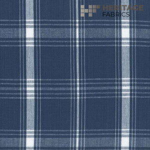 Gillette Indigo By Roth & Tompkins Fabric