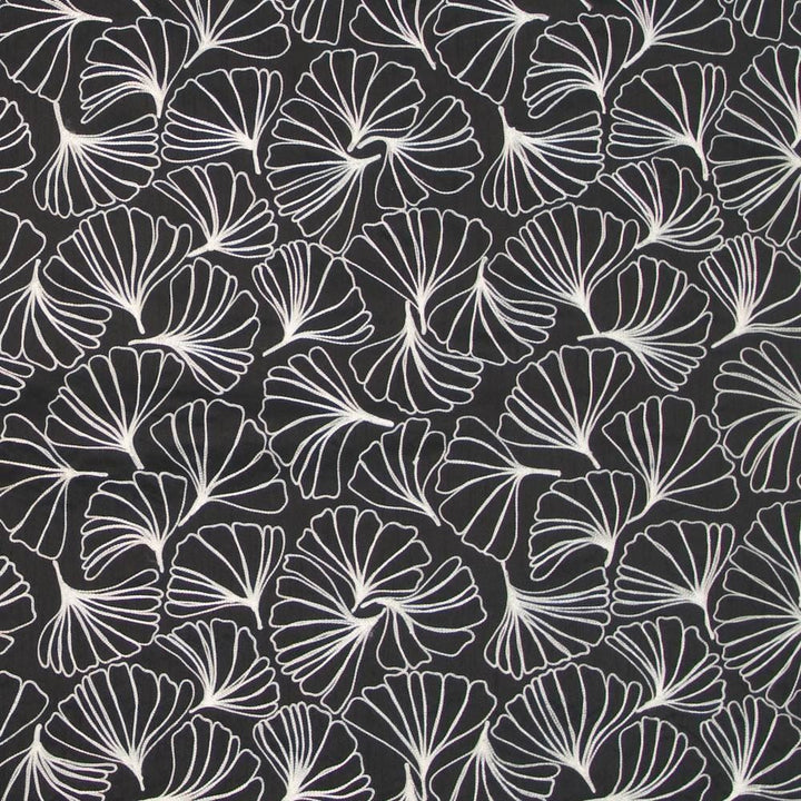 Ginkgo Garden Domino by Kasmir Fabric 1396 80% Polyester
20% Viscose
 INDIA Not Tested Horizontal: 17 6/8 inches and Vertical: 17 inches 53 - Fabric Carolina -