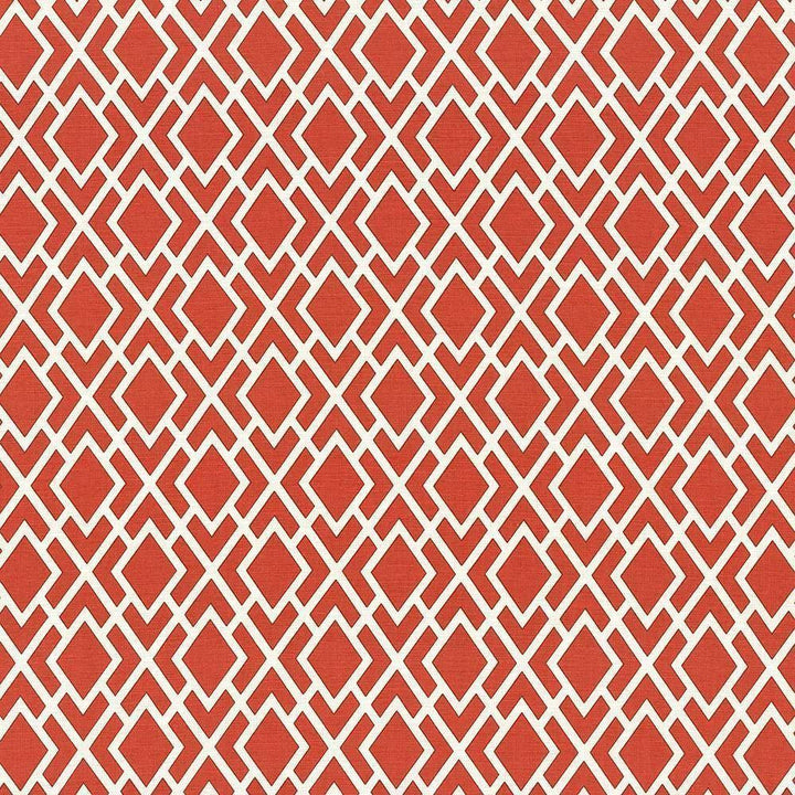 Ginza Flame by Kasmir Fabric 5106 100% Cotton PAKISTAN H: 4 4/8 inches, V:6 4/8 inches 54 - 55 - Fabric Carolina - Kasmir