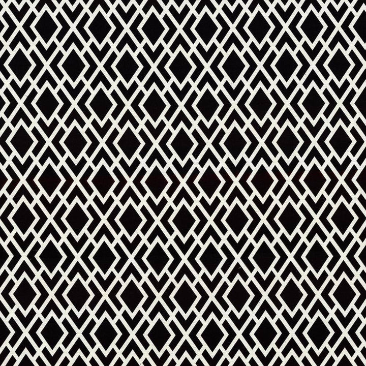 Ginza Noir by Kasmir Fabric 5105 100% Cotton PAKISTAN H: 4 4/8 inches, V:6 4/8 inches 54 - 55 - Fabric Carolina - Kasmir