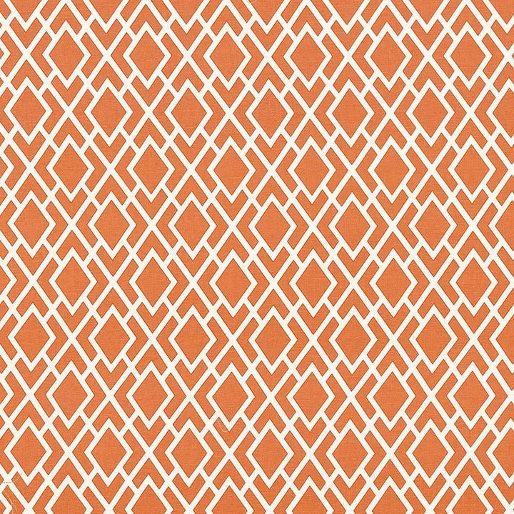 Ginza Tangerine by Kasmir Fabric 5106 100% Cotton
 PAKISTAN 15,000 Wyzenbeek Double Rubs Horizontal: 4 4/8 inches and Vertical: 6 4/8 inches 54 - Fabric Carolina -