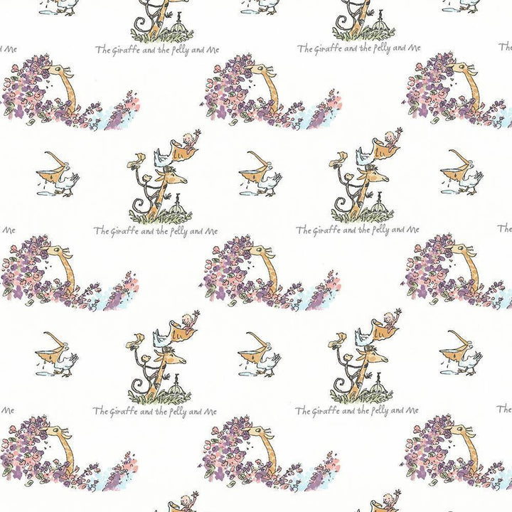 Giraffe Jelly Bean by Kasmir Fabric 1445 100% Cotton TURKEY Not Tested H: 13 4/8 inches, V:12 5/8 inches 55 - Fabric Carolina - Kasmir
