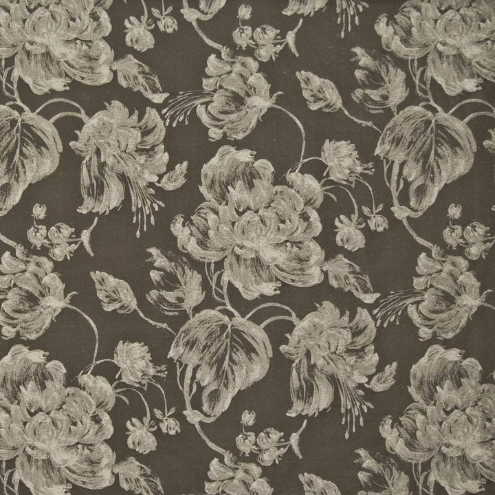 Giverny Cocoa Bean by Kasmir Fabric 1383 67% Polyester 33% Viscose ITALY 7,000 Martindale Cycles H: 27 7/8 inches, V:29 3/8 inches 54 - 55 - Fabric Carolina - Kasmir
