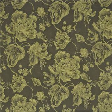 Giverny Moss by Kasmir Fabric 1385 67% Polyester 33% Viscose ITALY 7,000 Martindale Cycles H: 27 7/8 inches, V: 29 3/8 inches 54 - 55 - Fabric Carolina - Kasmir