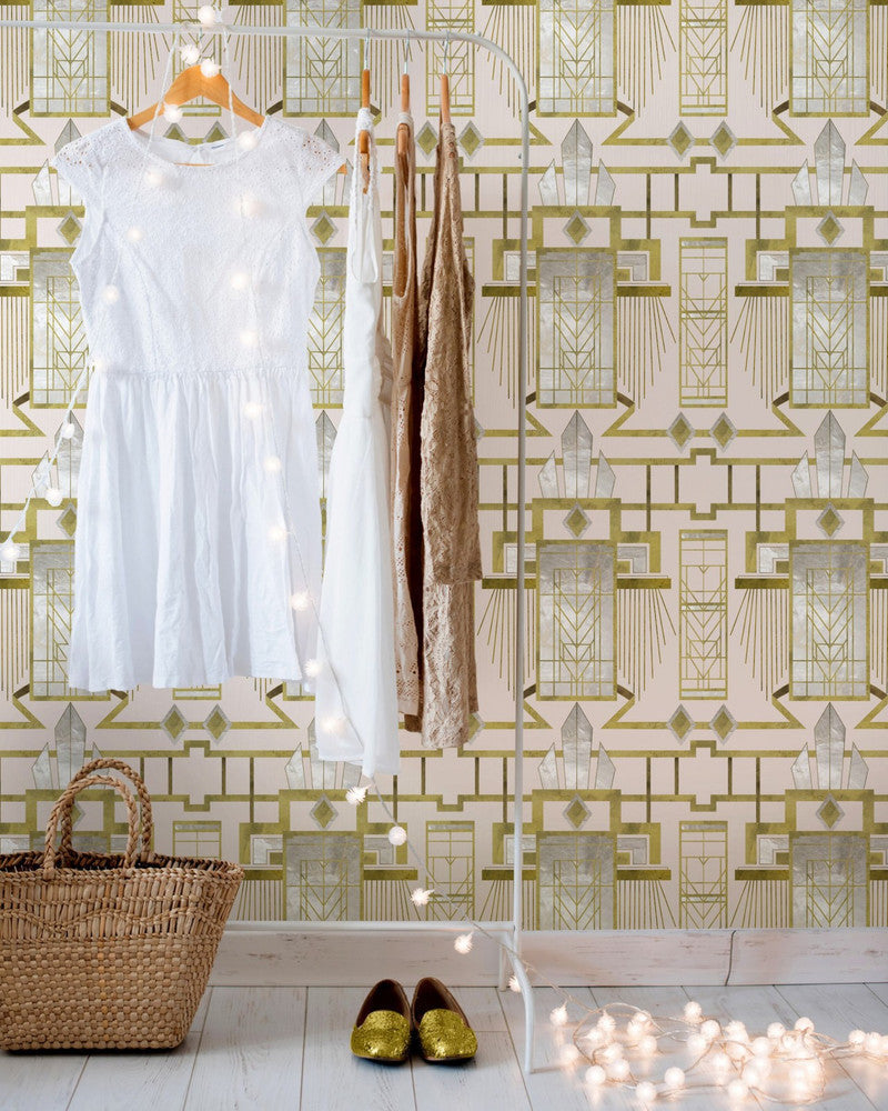 Glamour by Mind the Gap Designer Wallpaper PREMIUM DESIGNER WALLPAPER COLLECTION Non-woven Made in Europe Paste the wall 3 rolls x 20.5 x 3.25 yards - Swanky Fabrics -