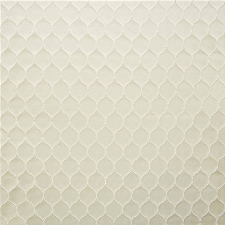 Glensheen White by Kasmir Fabric 5147 100% Polyester
 INDIA Not Tested </p><p>Repeat: Horizontal: 1 1/8 inches and Vertical: 2 inches 54 - Fabric Carolina -