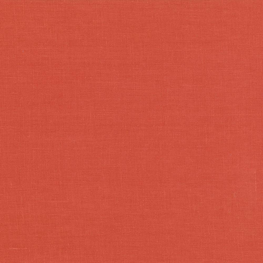 Glocca Morra Blood Orange by Kasmir Fabric 5043 100% Linen RUSSIA 12,000 Wyzenbeek Double Rubs H: N/A, V:N/A 54 - 57 - Fabric Carolina - Kasmir