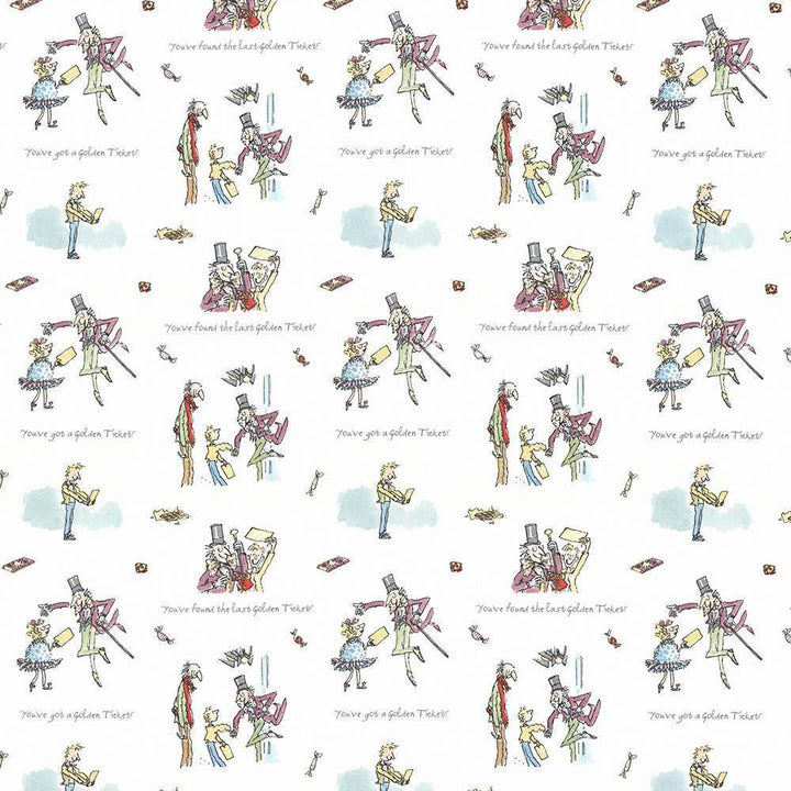 Golden Ticket Rainbow by Kasmir Fabric 1445 100% Cotton TURKEY Not Tested H: 13 4/8 inches, V:12 5/8 inches 55 - Fabric Carolina - Kasmir