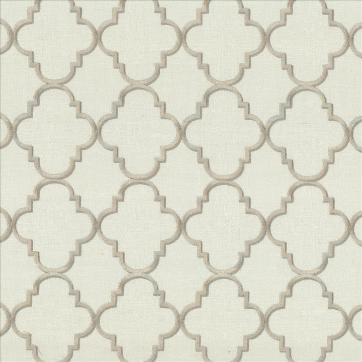 Goodean Cloud by Kasmir Fabric 1437 100% Polyester
Embroidery
100% Rayon
 INDIA </p><p>Repeat: Horizontal: 4 inches and Vertical: 4 4/8 inches 52 - 55 - Fabric Carolina -