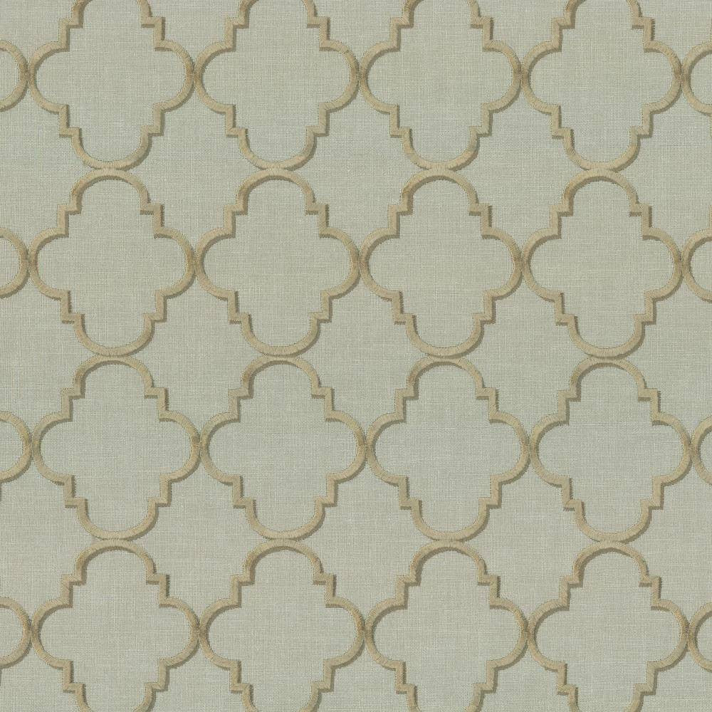 Goodean Mineral by Kasmir Fabric 1441 100% Polyester
Embroidery
100% Rayon
 INDIA </p><p>Repeat: Horizontal: 4 inches and Vertical: 4 4/8 inches 52 - 55 - Fabric Carolina -
