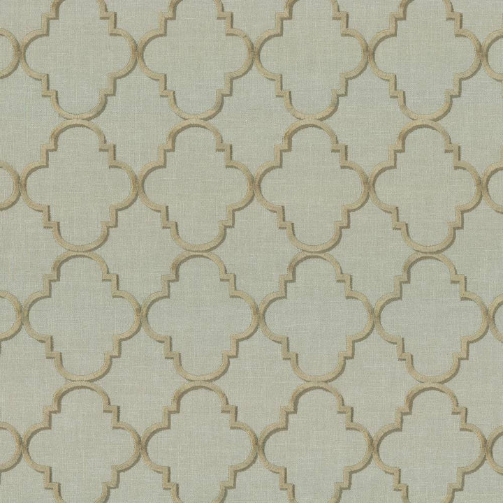 Goodean Mineral by Kasmir Fabric 1441 100% Polyester
Embroidery
100% Rayon
 INDIA </p><p>Repeat: Horizontal: 4 inches and Vertical: 4 4/8 inches 52 - 55 - Fabric Carolina -