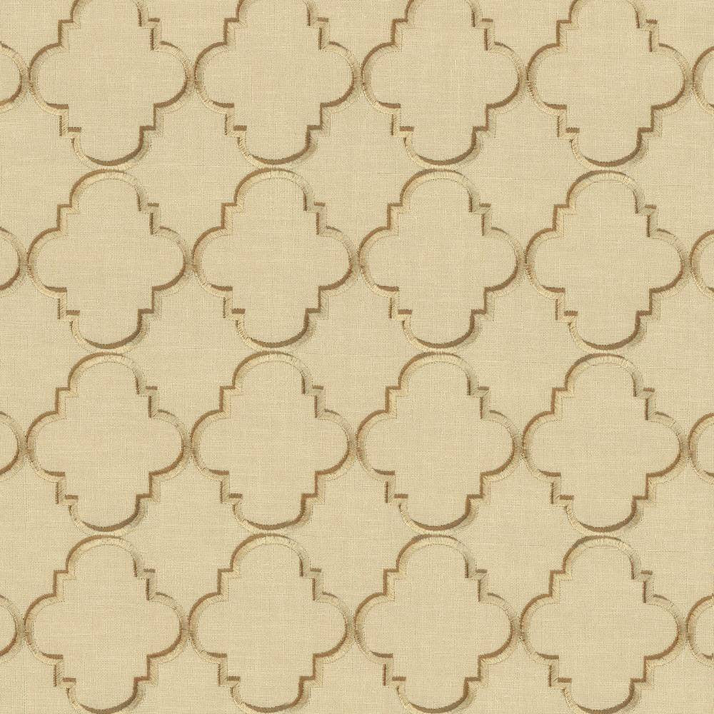 Goodean Papyrus by Kasmir Fabric 1437 100% Polyester Embroidery Contents 100% Rayon INDIA 30,000 Wyzenbeek Double Rubs H: 4 inches, V:4 4/8 inches 54 - 55 - Fabric Carolina - Kasmir