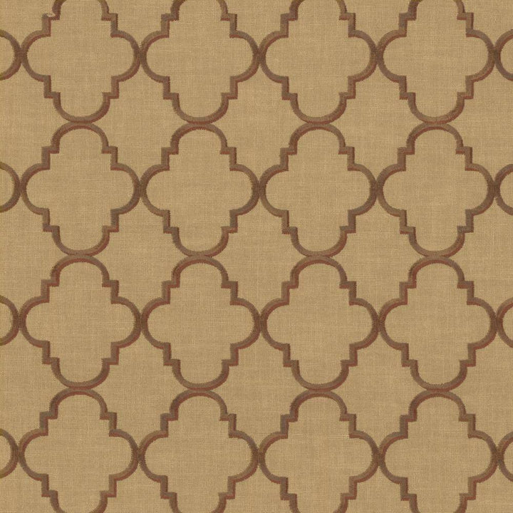 Goodean Spice by Kasmir Fabric 1439 100% Polyester Embroidery Contents 100% Rayon INDIA 30,000 Wyzenbeek Double Rubs H: 4 inches, V:4 4/8 inches 54 - 55 - Fabric Carolina - Kasmir