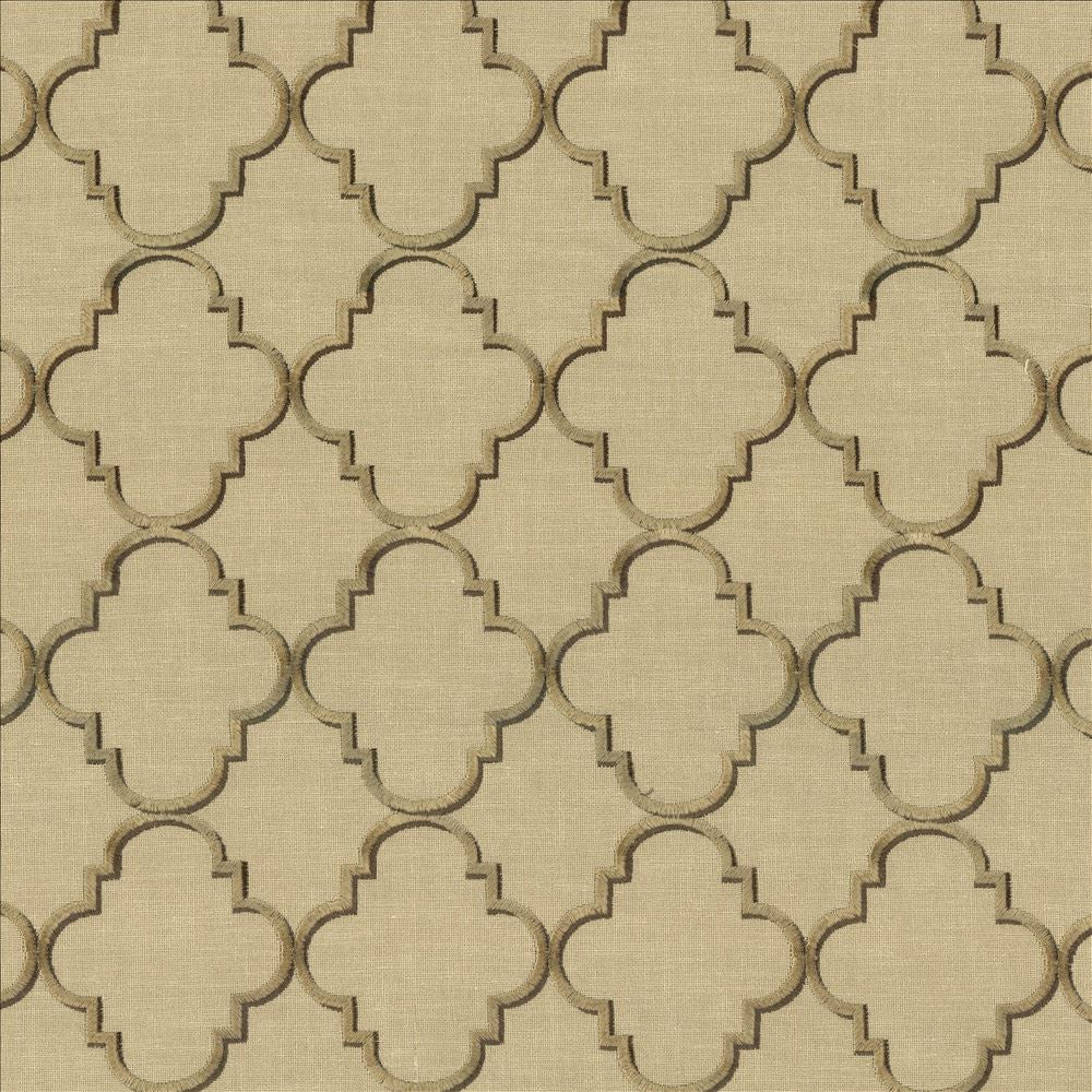 Goodean Stone by Kasmir Fabric 1437 100% Polyester
Embroidery
100% Rayon
 INDIA </p><p>Repeat: Horizontal: 4 inches and Vertical: 4 4/8 inches 52 - 55 - Fabric Carolina -