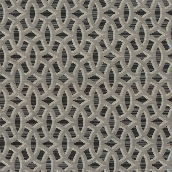 Gotham City Zinc by Kasmir Fabric 5085 100% Polyester CHINA Not Tested Horizontal: 3 5/8 inches and Vertical: 5 inches 58 - Fabric Carolina -