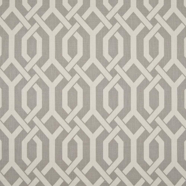 Gotham Trellis Grey by Kasmir Fabric 1386 100% Cotton CHINA 14,000 Wyzenbeek Double Rubs H: 13 4/8 inches, V:9 inches 54 - Fabric Carolina - Kasmir