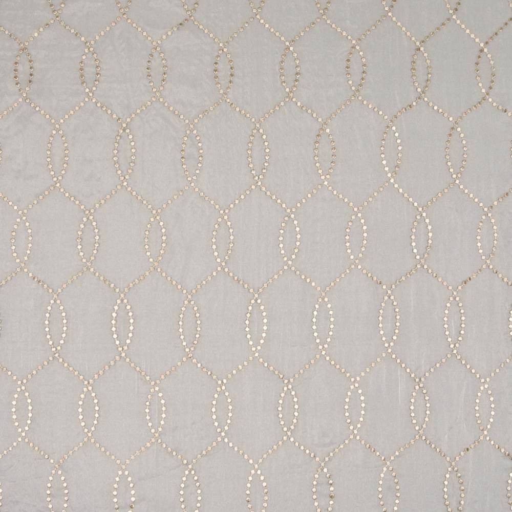 Graceful Antique Gold by Kasmir Fabric 1374 100% Polyester TURKEY Not Tested H: 4 2/8 inches, V:9 7/8 inches 114 - Fabric Carolina - Kasmir