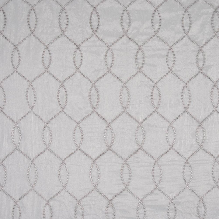 Graceful Pewter by Kasmir Fabric 1374 100% Polyester TURKEY Not Tested H: 4 2/8 inches, V:9 7/8 inches 114 - Fabric Carolina - Kasmir