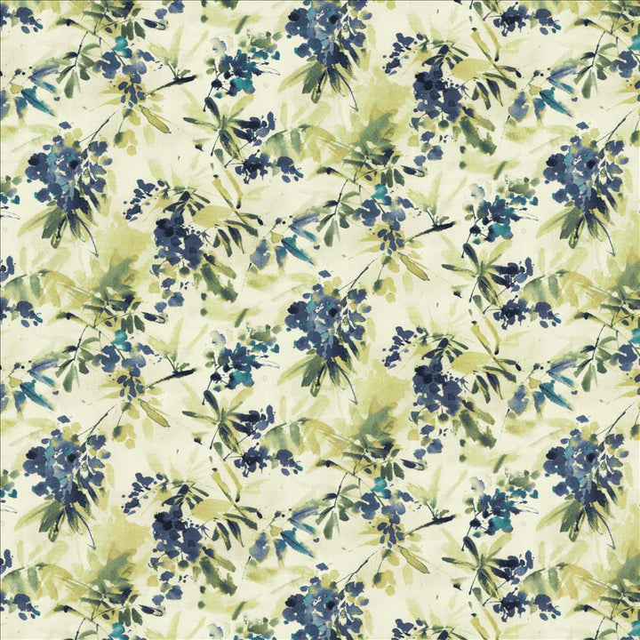 Graceful Bloom Blue by Kasmir Fabric 1453 100% Cotton
 INDIA </p><p>Repeat: Horizontal: 27 inches and Vertical: 16 inches 54 - Fabric Carolina -