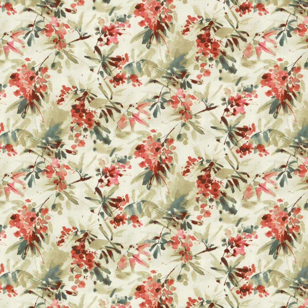 Graceful Bloom Pink by Kasmir Fabric 1452 100% Cotton
 INDIA </p><p>Repeat: Horizontal: 27 inches and Vertical: 16 inches 54 - Fabric Carolina -