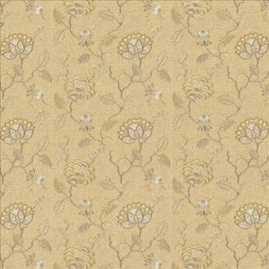 Grand Bouquet Linen by Kasmir Fabric