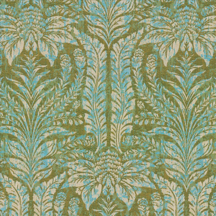 Grand Island Io Pavillion by Kasmir Fabric 1413 100% Acrylic
 USA </p><p>Repeat: Horizontal: 13 7/8 inches and Vertical: 26 5/8 inches 54 - Fabric Carolina -