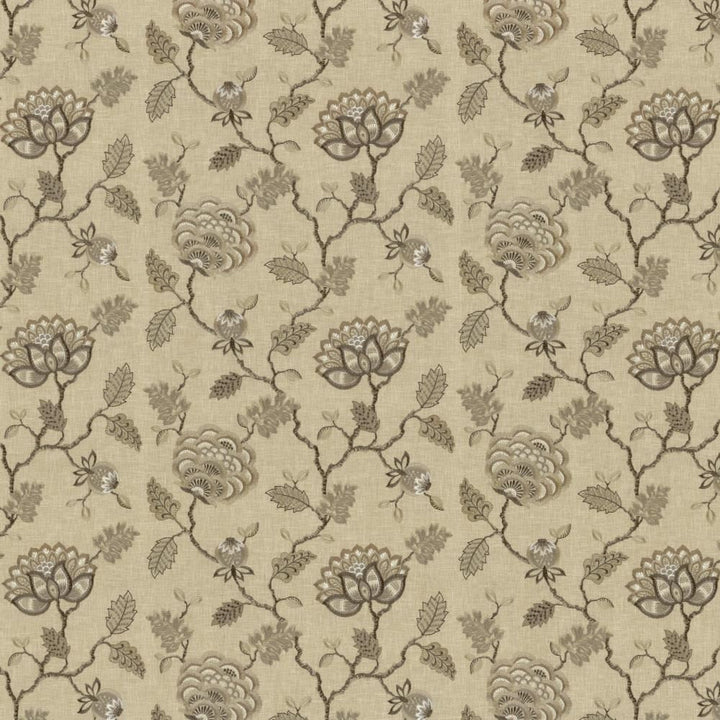 Grand Bouquet Travertine by Kasmir Fabric 1462 52% Polyester
48% Cotton
 INDIA </p><p>Repeat: Horizontal: 17 inches and Vertical: 12 4/8 inches 51 - Fabric Carolina -