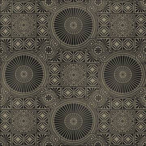 Grande Mosaic Jet by Kasmir Fabric