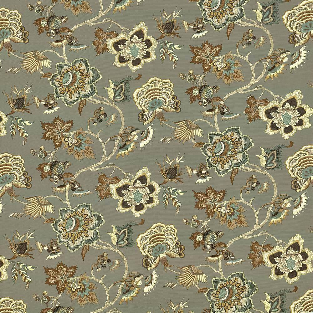 Grandeur Opal by Kasmir Fabric 1416 100% Cotton CHINA 51,000 Wyzenbeek Double Rubs H: 54 inches, V:27 inches 54 - 55 - Fabric Carolina - Kasmir