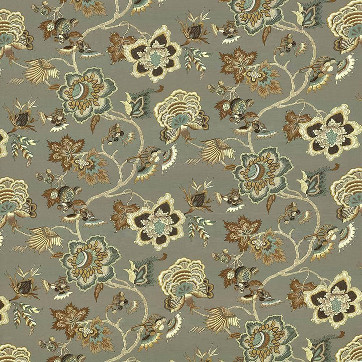 Grandeur Opal by Kasmir Fabric 1416 100% Cotton CHINA 51,000 Wyzenbeek Double Rubs H: 54 inches, V:27 inches 54 - 55 - Fabric Carolina - Kasmir
