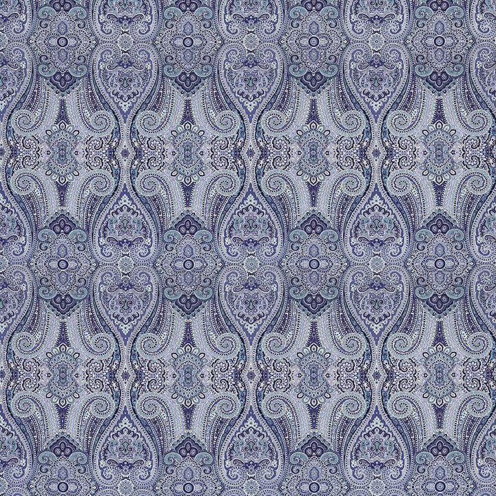 Grand Paisley Delft by Kasmir Fabric 5081 100% Cotton
 CHINA </p><p>Repeat: Horizontal: 13 4/8 inches and Vertical: 25 2/8 inches 54 - Fabric Carolina -