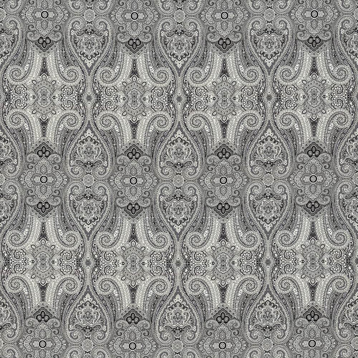 Grand Paisley Licorice by Kasmir Fabric 5078 100% Cotton
 CHINA </p><p>Repeat: Horizontal: 13 4/8 inches and Vertical: 25 2/8 inches 54 - Fabric Carolina -