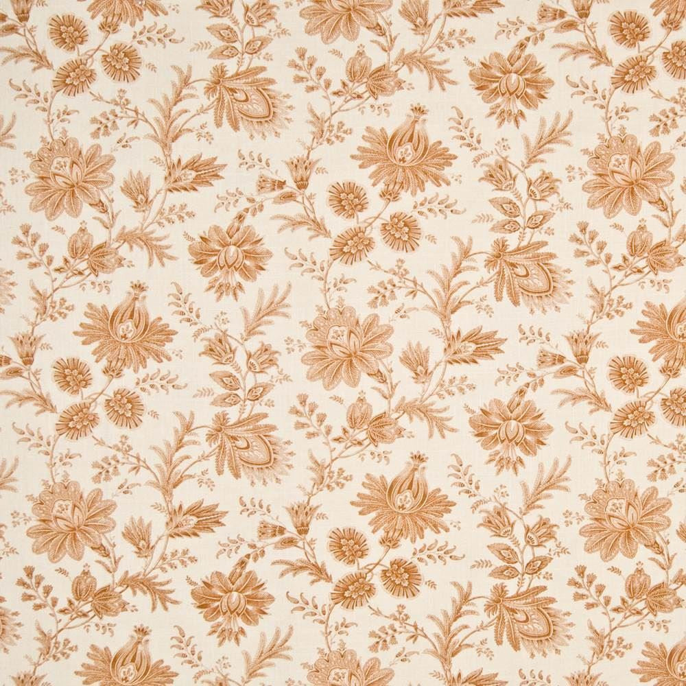 Graveur Persimmon by Kasmir Fabric 1391 55% Linen
45% Rayon
 CHINA </p><p>Repeat: Horizontal: 27 inches and Vertical: 18 inches 54 - 55 - Fabric Carolina -