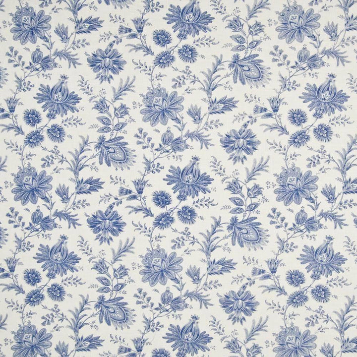 Graveur Porcelain by Kasmir Fabric 1391 55% Linen 45% Rayon CHINA 12,000 Wyzenbeek Double Rubs H: 27 inches, V:18 inches 54 - 55 - Fabric Carolina - Kasmir
