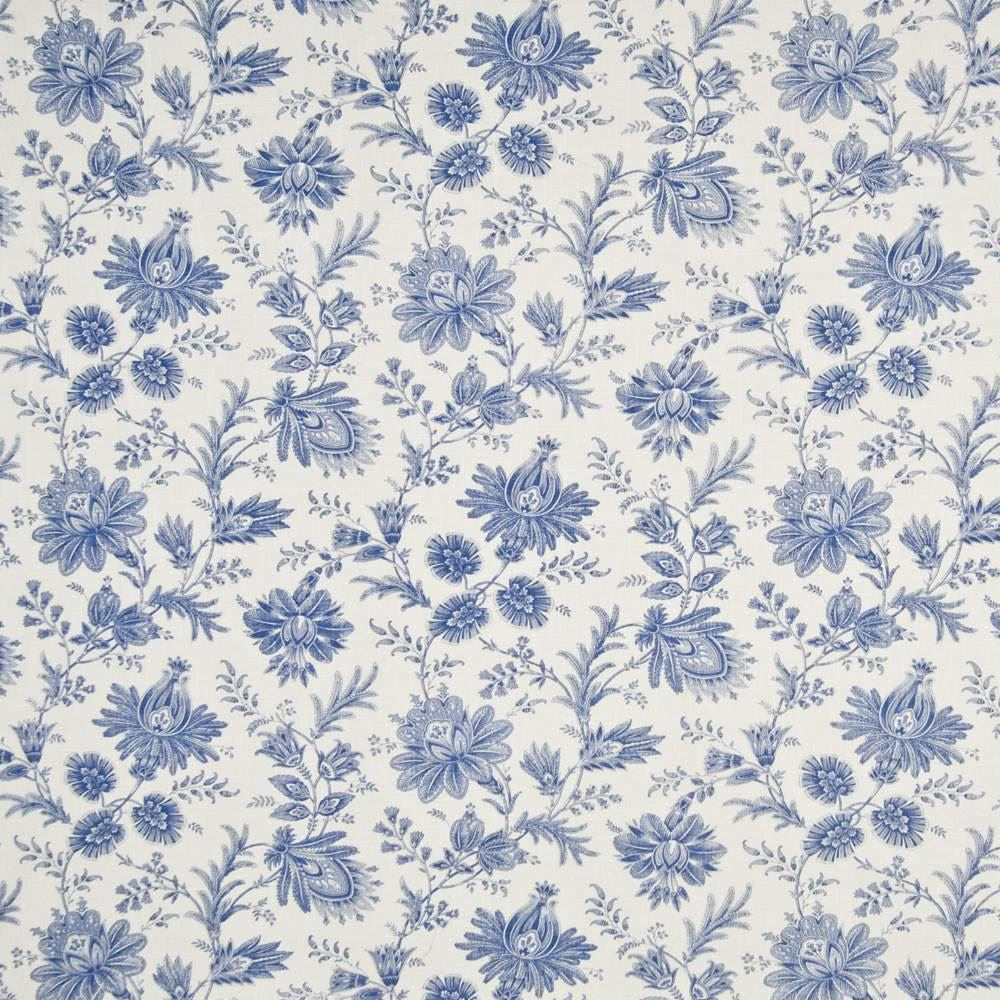 Graveur Porcelain  by Kasmir Fabric See sample 55% Linen
45% Rayon
 CHINA 12,000 Wyzenbeek Double Rubs </p><p>Repeat: Horizontal: 27 inches and Vertical: 18 inches 54  - Fabric Carolina -