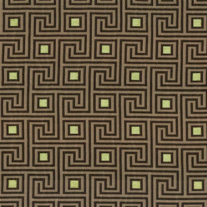 Greek Key Bronze by Kasmir Fabric